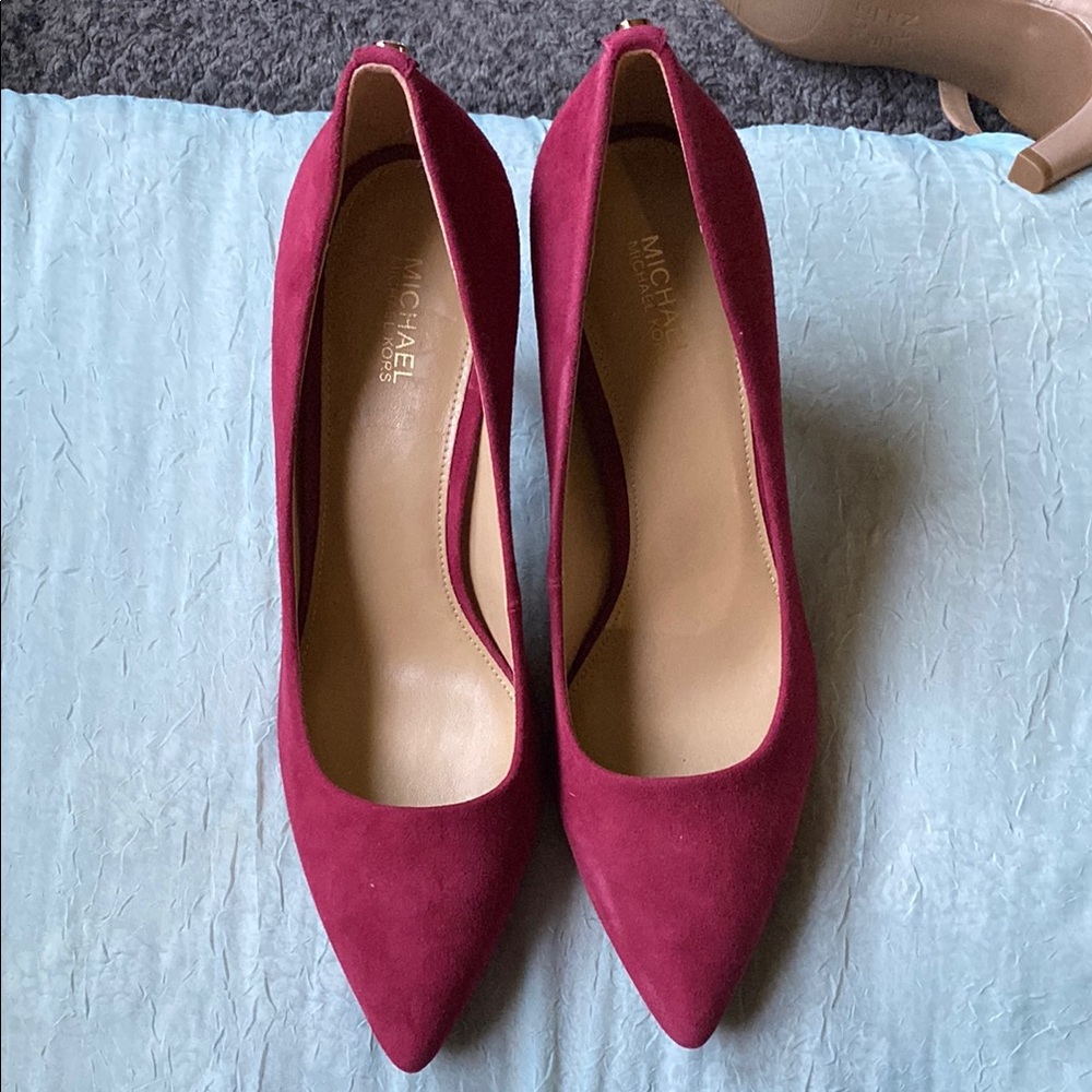 Michael Kors Women's Burgundy Pumps